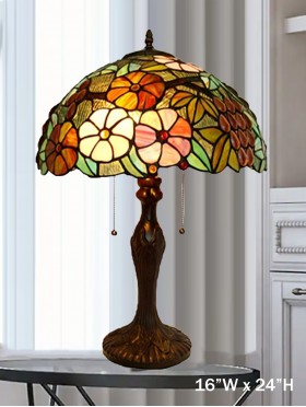 Flower Tiffany Table Lamp